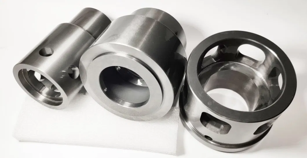 OEM Customized China Manufacturer Hard Alloy Cemented Tungsten Carbide Valve Trims Bushing for Oil Gas Mining Industry