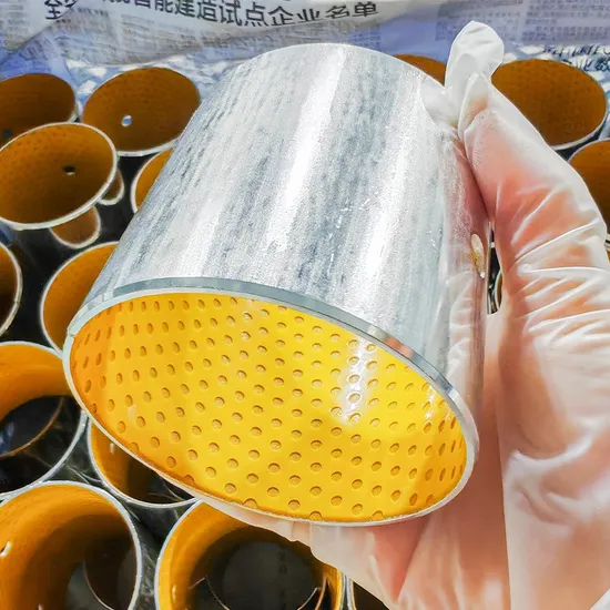 Customized Plain Bearing POM Coated DX Bushing Self