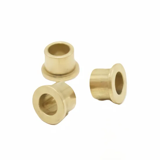 High Wear Resistance and Low Friction Powder Metallurgy Stamping Copper Bearing Bush Sintered Brass Bushings Bushing Bearing