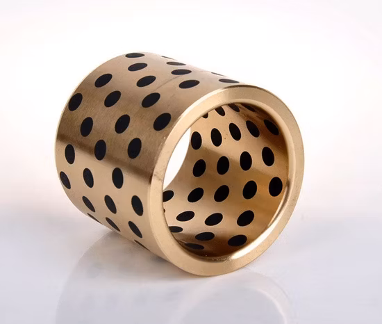 SAE841 Oil Impregnated Sintered Brass Stainless Steel Carbon Steel Alloy Steel Bronze Graphite Bearing Flange Sleeve Spacer Bushing