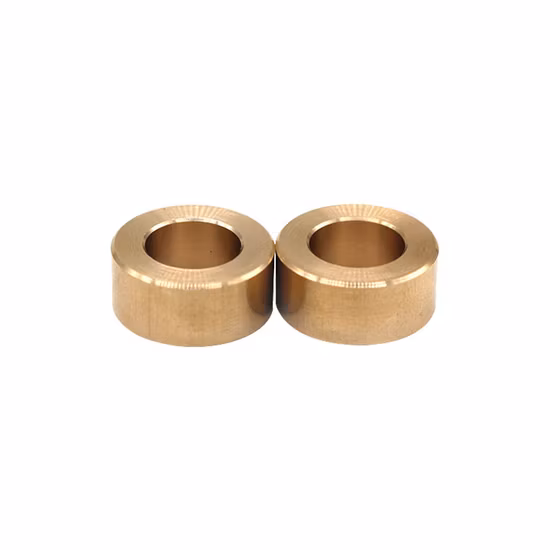 Factory Customized Copper Collar Washer Brass Spacer Brass Bushing for Knife Handle Tang Hole Reduction