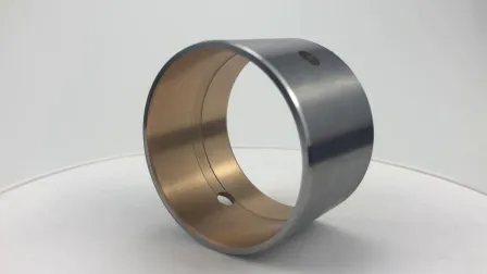 TEHCO Bimetal Bearing Bush Made of High Carbon Steel and Copper Alloy with Different Oil Grooves and Oil Sockets for Machines Basic customization 