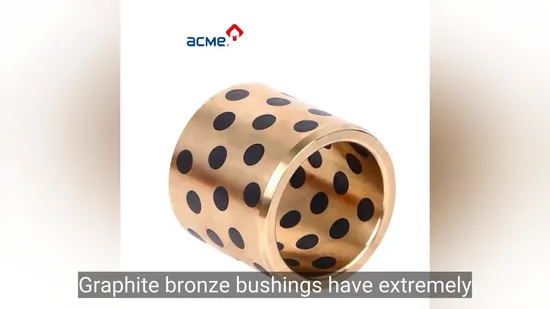 Premium Steel Backed Bronze Bushings for Mining Equipment 