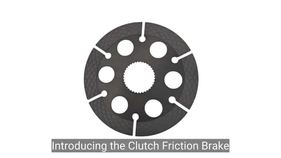 Clutch Friction Brake Disc 132690 Friction Disc Clutch Plate for Wheel Loader 