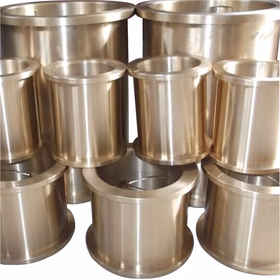 Customized Bronze/Brass/Copper Alloy Centrifugal Casting Bushing with Oil Groove