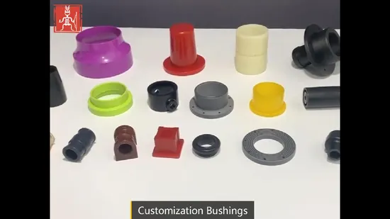 Customized Machining Plastic Sleeves Bushing / Injection POM Bearing Bush 
