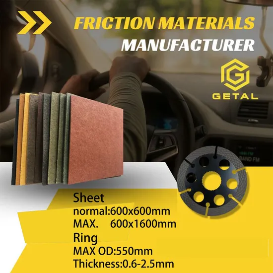 Mini Excavator Transmission Clutch Wet Paper